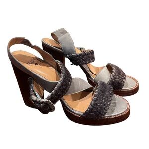 John Fluevog Hopscotch Tuggawar Sandals